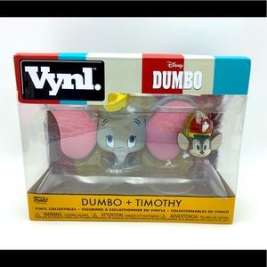 Funko Vinyl COLLECTIBLES .. Dumbo + Timothy. 🐘🐒..BNIP
